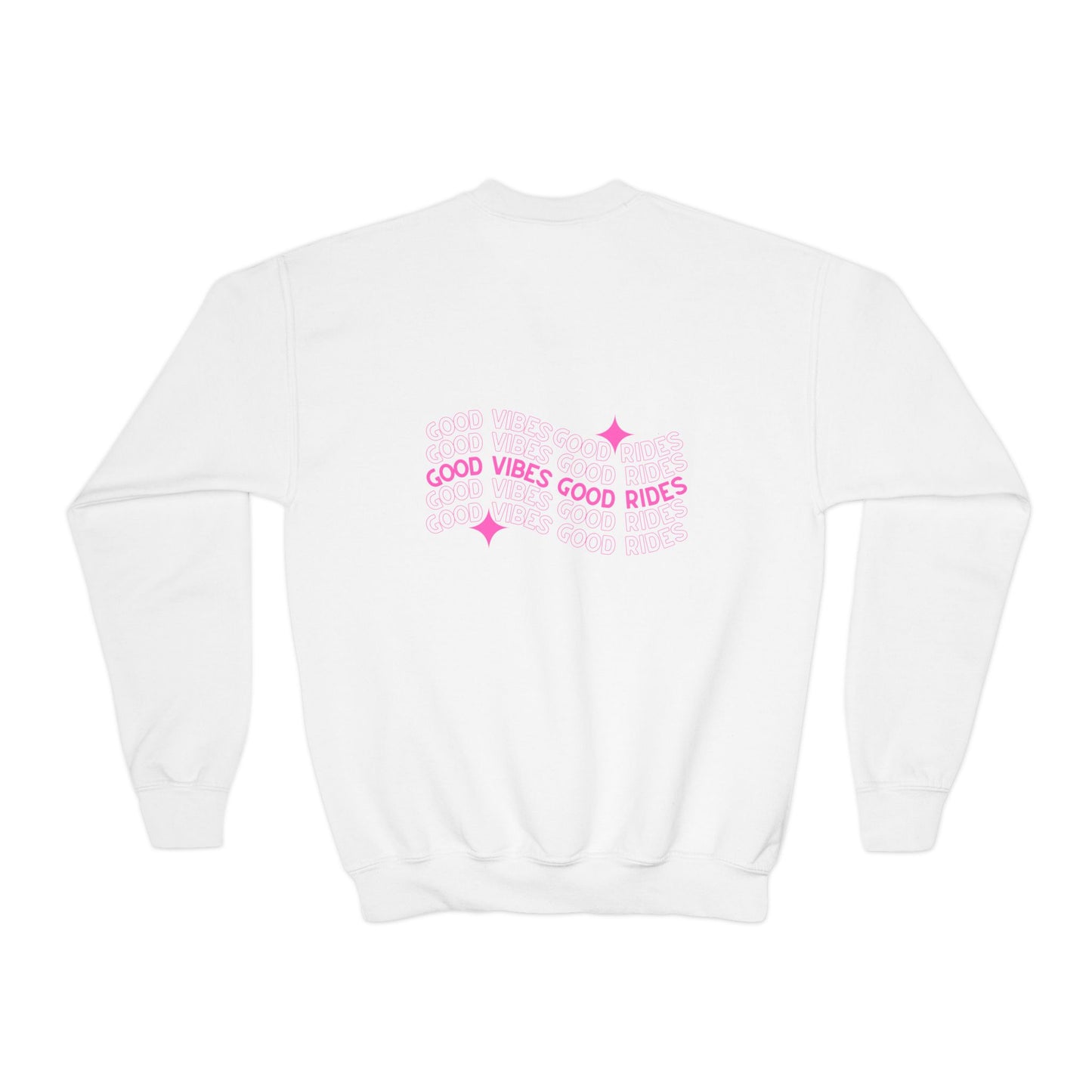 Good Vibes Good Rides Crewneck - Youth