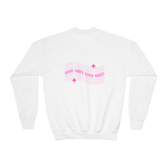 Good Vibes Good Rides Crewneck - Youth